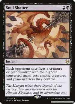 Soul Shatter - 127 - Zendikar Rising - NM - Normal - Image 1
