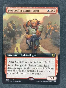 Hobgoblin Bandit Lord (Extended Art) Adventures in the Forgotten Realms - NM - Image 1