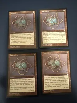 MTG - Magic The Gathering - Heartstone X 4 - Stronghold - NP/NM! - Image 1