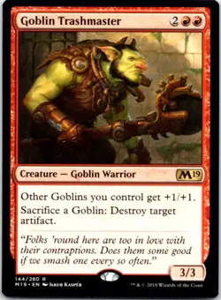 Goblin Trashmaster Core Set 2019, 144 NM - Image 1