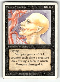 Sengir Vampire Normal U Revised Edition LP - Image 1