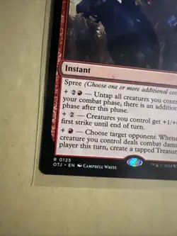 MTG Great Train Heist OTJ 0145 R NM Regular - Image 3