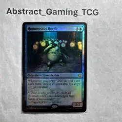 MTG - Homunculus Horde *FOIL* - (FDN #41) - Foundations - Near Mint - Pack Fresh - Image 1