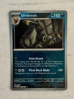 Pokemon TCG Umbreon (Poke Ball Pattern) 059/131 Sv: Prismatic Evolutions Holo!! - Image 1