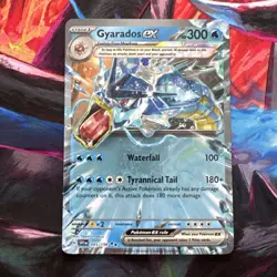 Gyarados ex 045/198 Double Rare Holo Card Scarlet & Violet Set Pokemon TCG - NM - Image 1