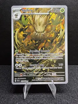 Pokemon Shiftry 163/162 SV05: Temporal Forces Holo Illustration Rare Stage 2 15… - Image 1