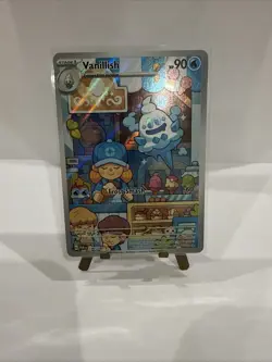 Pokemon TCG Vanillish Paradox Rift 190/182 Holo Illustration Rare - Image 1