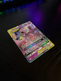 Pokemon Mewtwo & Mew GX 71/236 Unified Minds TAG TEAM Ultra Rare Holo NM - Image 3
