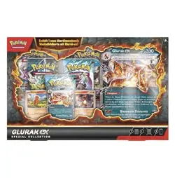Pokemon Glurak ex Spezial-Kollektion Deutsch OVP + 5 Booster & Jumbo Karte - Image 3