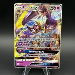 Lunala GX 66/149 SM Base Set Holo Pokemon TCG Sun Moon - Image 1