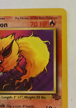 Flareon Jungle #19/64 Rare Pokemon 1999 Wizards of the Coast HP - Image 4