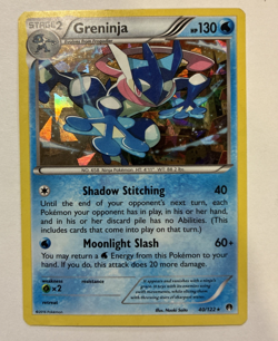 Greninja Pokemon BREAKpoint #40/122 Rare Reverse Holofoil 2016 MP - Image 1