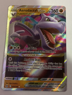 Aerodactyl VStar Ultra Rare Lost Origin (SWSH:11) #093/196 Pokemon 2022 NM - Image 1