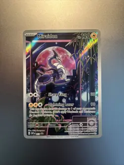 Pokemon TCG Miraidon SVP 13 Promo Illustration Rare Card SV013 - Image 3