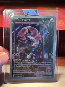 Pokemon TCG Miraidon SVP 13 Promo Illustration Rare Card SV013 - Image 4
