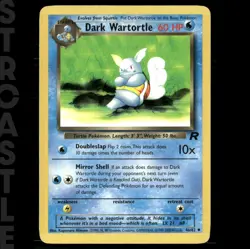 Dark Wartortle 46/82 Team Rocket Pokemon TCG - LP - Image 1