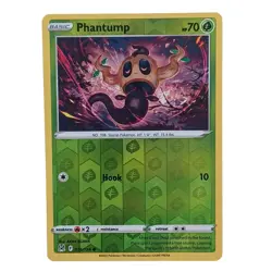 Phantump 016/196 Reverse Holo Lost Origin Pokemon Card Near Mint - Image 1