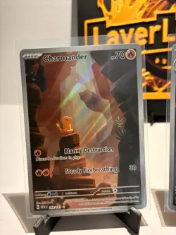 Pokemon TCG - 151 - Charizard 199/165 - Bundle with Charmander & Charmeleon - Image 3