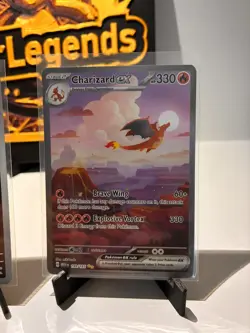 Pokemon TCG - 151 - Charizard 199/165 - Bundle with Charmander & Charmeleon - Image 5