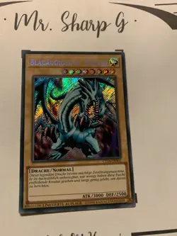 BLAUAUGIGER W. DRACHE - L.A. CT14-DE002 DEUTSCH Yu-Gi-Oh! CARD SECRET RARE HOLO - Image 4