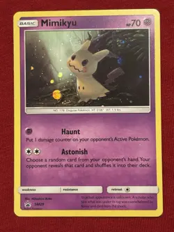 Mimikyu SM29 - NM HOLO Black Star Promo Sun & Moon - Pokemon 2017 TCG Card - Image 1