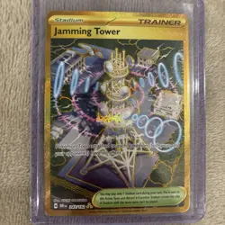 Pokemon TCG Trainer Jamming Tower Card 243/182 Destined Rivals - Image 1