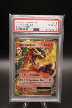 Pokemon Card XY Evolutions #12 Charizard EX PSA 10 GEM MINT 2016 One Owner Fresh - Image 4