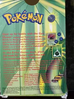 Erika Theme Deck | Pokemon| Gym Heroes (Cards Sealed) - Image 2