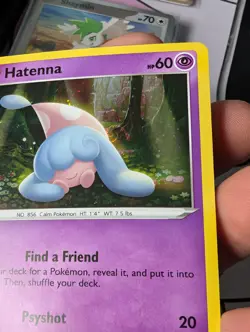 Hatenna SWSH040 SWSH: Sword & Shield Promo Cards Holo *HD SWIRL* - Image 4