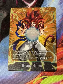 Dragon Ball Super Energy Marker E-130 Card Game English SILVER - Image 1