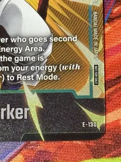 Dragon Ball Super Energy Marker E-130 Card Game English SILVER - Image 5