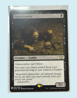 Gravecrawler, Mystery Booster, NM Near Mint, Magic the Gathering MTG - Image 1