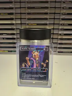 Splinter, the Mentor TMNT (Borderless) (Surge Foil) 8 BIT VARIANT MTG MYTHIC!⭐⭐ - Image 3