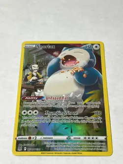 Snorlax TG10/TG30 Holo Lost Origin Trainer Gallery Pokemon NM - Image 1
