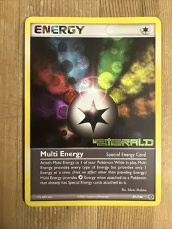 Multi Energy - 89/106 - Rare Reverse Holo LP, English Pokemon EX Emerald - Image 1