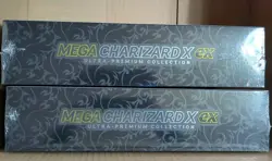 2 x Pokemon TCG - Mega Charizard X ex Ultra Premium Collection In Hand UPC - Image 1
