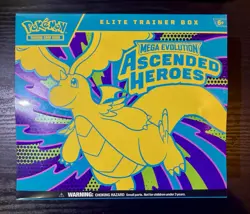 Pokemon TCG Mega Evolution Ascended Heroes Elite Trainer Box ETB Sealed - Image 1