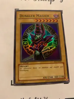 DUNKLER MAGIER - 1. AUFLAGE SYE-DE001 DEUTSCH Yu-Gi-OH! CARD SUPER RARE HOLO** - Image 5