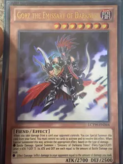 Gorz the Emissary of Darkness LCYW-EN044 Legendary Collection 3: Yugi's World... - Image 1