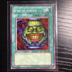 Pot Of Greed Common Unlimited Yu-Gi-Oh! Starter Deck Yugi Evolution SYE-040 LP - Image 1
