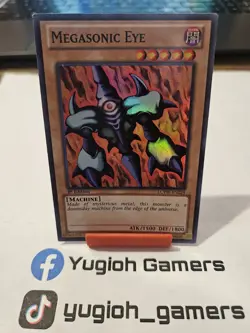 Yu-Gi-Oh Megasonic Eye LCYW 1st Edition Super Rare Heavy Played - Image 1