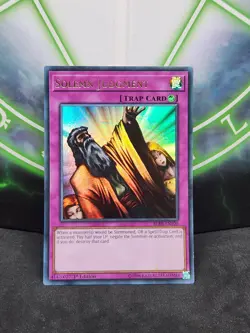 Yugioh Solemn Judgment BLRR-EN100 Ultra Rare 1st Edition NM - Image 1