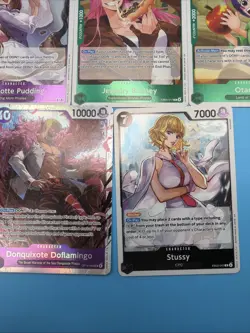 One Piece CCG: Mix Lot Of 13 SR & Rare Cards - Image 3