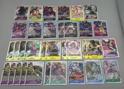 x34 One Piece SR Foil Lot Op-13 EB-03 Heroines PRB-02 English - Image 1