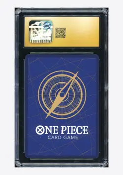 One Piece CGC10 PRISTINE Monkey D Luffy R Promo 2025 OP07-073 Games Fest Chinese - Image 2