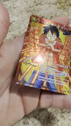 Luffy P OP 47 Promo ONE PIECE Miracle Battle Carddass - Image 2