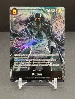 Kuzan Parallel Super Rare - Royal Blood #OP10-082 SR One Piece TCG - Image 1