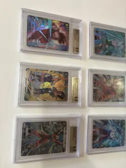 Graded Dragon Ball Super Cards 9.5/10 – Goku Gohan Android – 9x Lot - Image 4