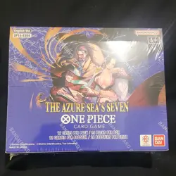 Bandai One Piece Card Game Azure Sea's Seven Booster Box English 24 Packs - Image 1