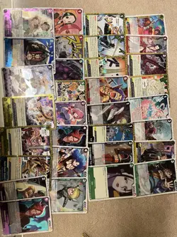 One Piece Jolly Roger Foil Lot 32 Cards - Image 1